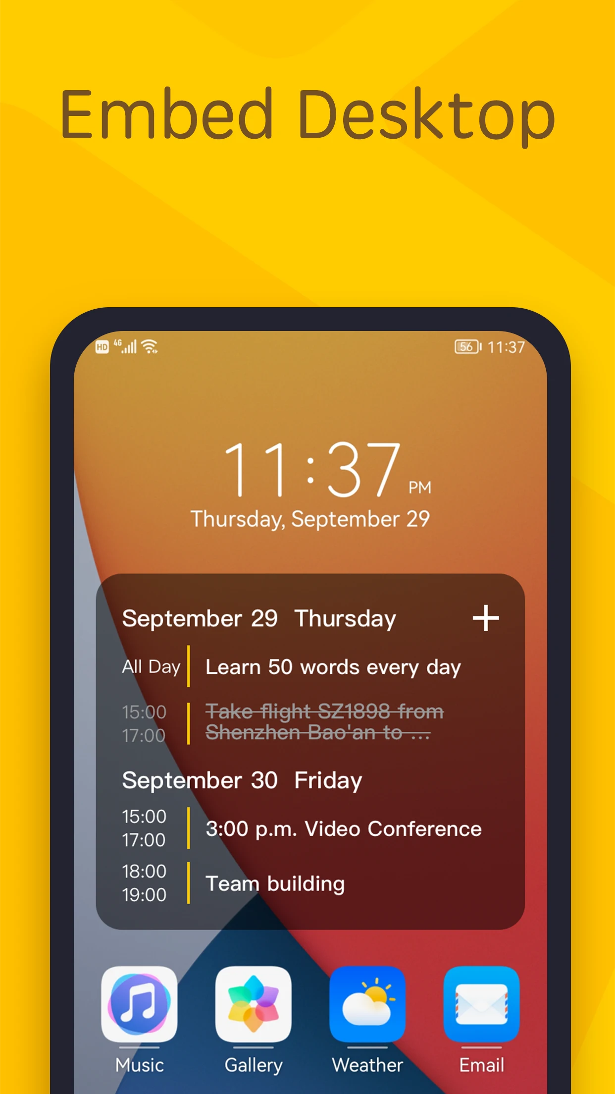 YYNote:todolist&memo&calendar screenshot